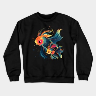 Goldfish Mothers Day Crewneck Sweatshirt